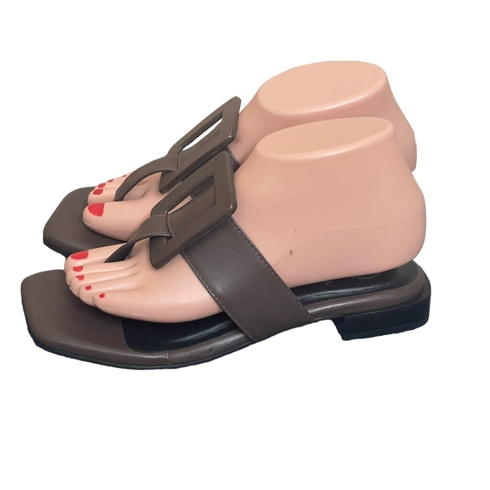 Golo Bocthong Flip flop in luggage brown sandals size 6.5 - Picture 4 of 15